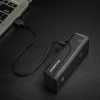 Велосипедний ліхтар передній Rockbros 24510003001 260 lm + кабель USB-C - USB-A Black (24510003001)