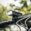 Велосипедний ліхтар передній Rockbros 24510003001 260 lm + кабель USB-C - USB-A Black (24510003001)