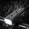 Велосипедний ліхтар передній Rockbros 24510003001 260 lm + кабель USB-C - USB-A Black (24510003001)
