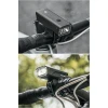 Велосипедний ліхтар передній Rockbros 24510003001 260 lm + кабель USB-C - USB-A Black (24510003001)