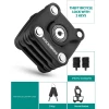 Замок Rockbros WD795 велосипедний складний на ключ чорний (WD795)