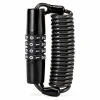 Замок велосипедний Rockbros T609 кодовий 1.5m Black (T609)
