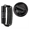 Замок велосипедний Rockbros T609 кодовий 1.5m Black (T609)