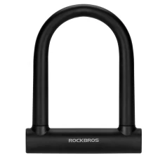 Замок велосипедный Rockbros RKS610-BK U-lock - черный (RKS610-BK)