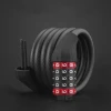 Замок велосипедний Rockbros RKS507-1 кодовий 1.8m Black (RKS507-1BK)