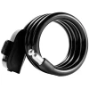 Замок велосипедний Rockbros RKS515 на ключ 1.1m Black (RKS515-BK)