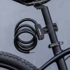 Замок велосипедний Rockbros RKS515 на ключ 1.1m Black (RKS515-BK)