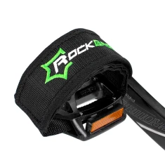 Ремінці для педалей Rockbros Black (2 pack) (GZT1001)