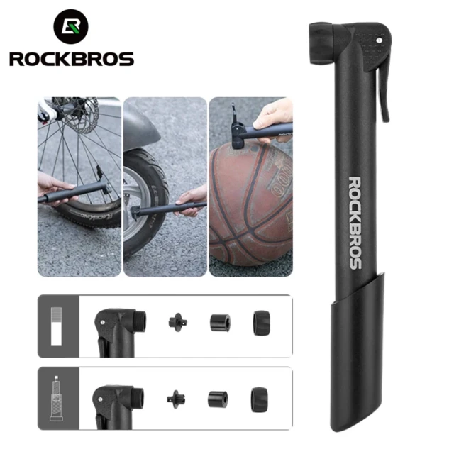 Помпа Rockbros 42520001001 велосипедна Black (42520001001)