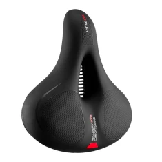 Седло велосипедное Rockbros AQ-6090R Black-Red (AQ-6090R)