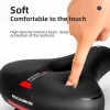 Сідло велосипедне Rockbros AQ-6090R Black-Red (AQ-6090R)
