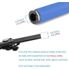 Ручки Rockbros BT1001BLBK для велосипедного керма з губки синьо-чорні (BT1001BLBK)
