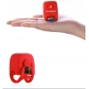 Велосипедный звонок Rockbros CB1709RD электронный красный (CB1709RD)