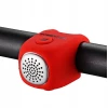 Велосипедный звонок Rockbros CB1709RD электронный красный (CB1709RD)