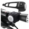 Велосипедний дзвінок Rockbros CB1709BK електронний Black (CB1709BK)