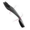 Бруднозахисник Rockbros DNB8001BK з червоним LED-підсвічуванням чорний (DNB8001)