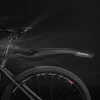 Бруднозахисник Rockbros DNB8001BK з червоним LED-підсвічуванням чорний (DNB8001)