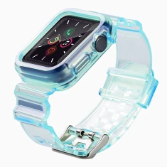 Ремешок Hurtel для Apple Watch Series 3/2 38 mm Blue (5907769331817)