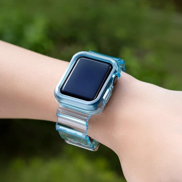 Ремінець Hurtel для Apple Watch Series 3/2 38 mm Blue (5907769331817)