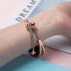Ремінець Hurtel Metal Chain для Xiaomi Mi Band 6/5/4/3 Pink (5907769332708)