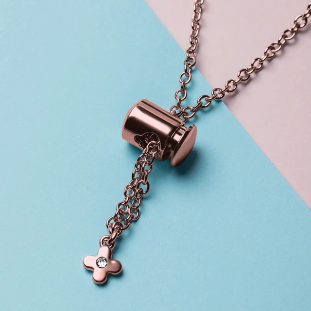 Ремінець Hurtel Metal Chain для Xiaomi Mi Band 6/5/4/3 Pink (5907769332708)