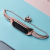 Ремінець Hurtel Metal Chain для Xiaomi Mi Band 6/5/4/3 Pink (5907769332708)