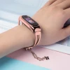 Ремінець Hurtel Metal Chain для Xiaomi Mi Band 6/5/4/3 Pink (5907769332708)