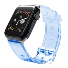 Ремінець Hurtel для Apple Watch Series 11/10 42 mm | Series 9/8/7 41 mm | 6/5/SE 40 mm | 3/2/1 38 mm Blue (5907769332784)