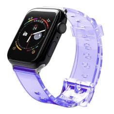 Ремінець Hurtel для Apple Watch Series 11/10 42 mm | Series 9/8/7 41 mm | 6/5/SE 40 mm | 3/2/1 38 mm Purple (5907769332807)