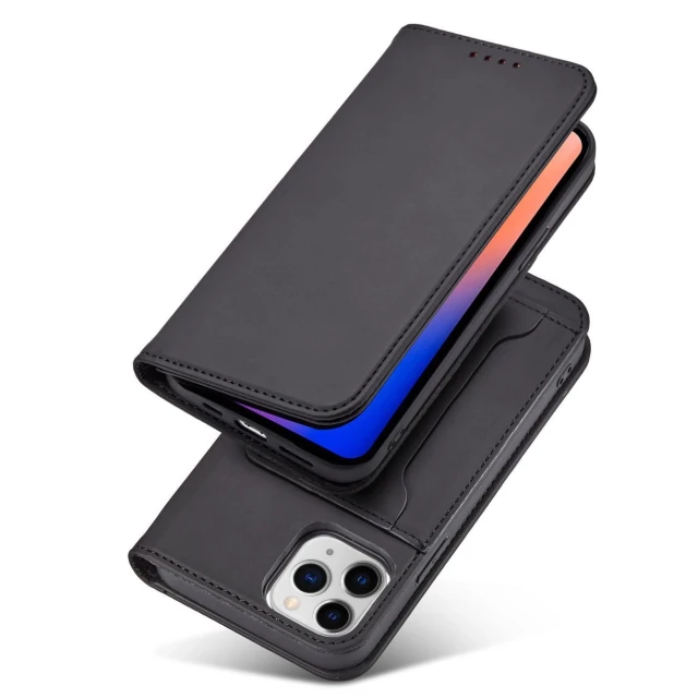 Чохол Hurtel Pouch Card Wallet для iPhone 12 Pro Black (5907769342257)