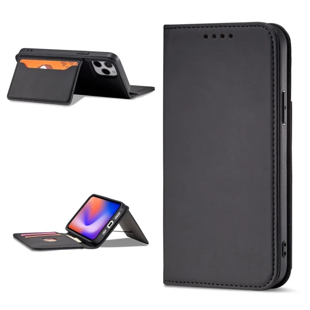 Чохол Hurtel Pouch Card Wallet для iPhone 12 Pro Black (5907769342257)