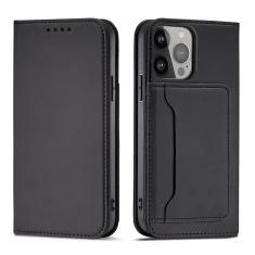 Чохол Hurtel Magnet Card Case для iPhone 14 Plus Black (5907769347672)