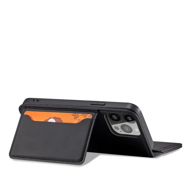 Чохол Hurtel Magnet Card Case для iPhone 14 Plus Black (5907769347672)