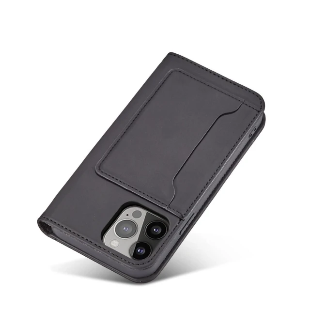 Чохол Hurtel Magnet Card Case для iPhone 14 Plus Black (5907769347672)