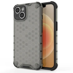 Чохол Hurtel Honeycomb для iPhone 14 Black (5907769348884)