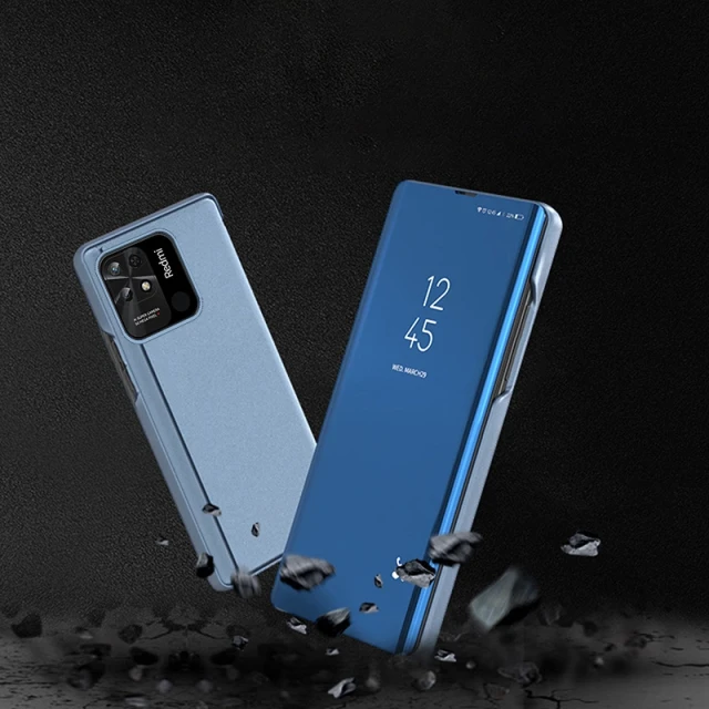 Чохол Hurtel Clear View Case для Xiaomi Redmi 10C Black (5907769349348)