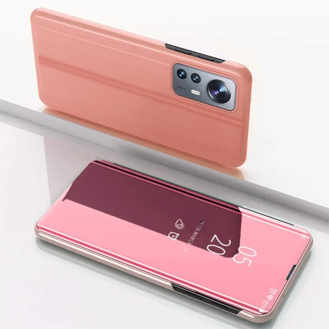 Чехол Hurtel Clear View Case для Xiaomi 12 Lite Pink (5907769349355)