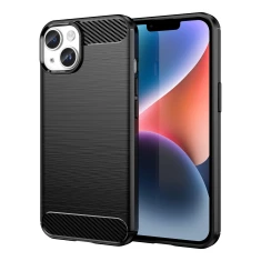 Чохол Hurtel Carbon Case для iPhone 14 Plus Black (5907769349508)