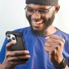 Чохол Hurtel Carbon Case для iPhone 14 Pro Max Black (5907769349546)