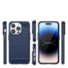Чохол Hurtel Carbon Case для iPhone 14 Pro Max Blue (5907769349553)