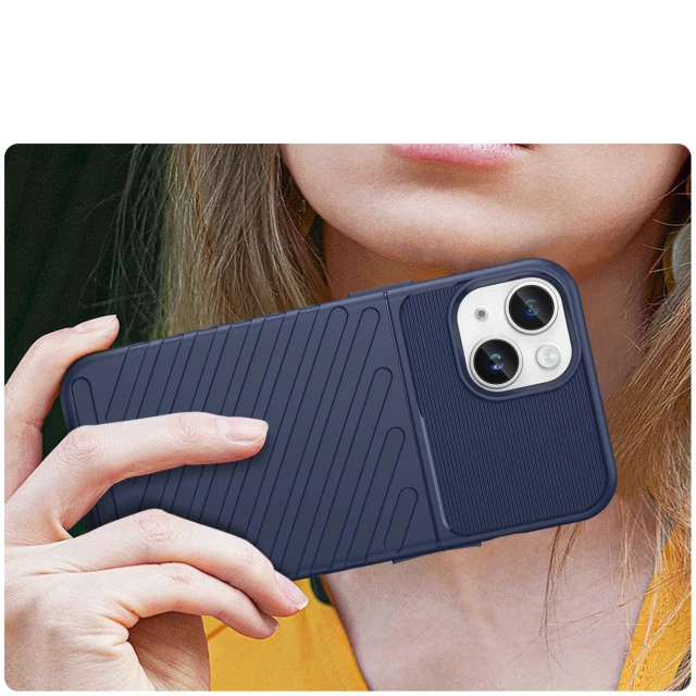 Чохол Hurtel Thunder Case для iPhone 14 Blue (5907769349577)