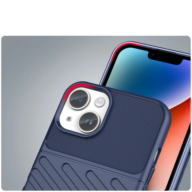 Чохол Hurtel Thunder Case для iPhone 14 Blue (5907769349577)
