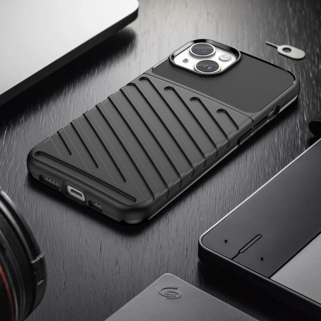Чохол Hurtel Thunder Case для iPhone 14 Plus Black (5907769349584)