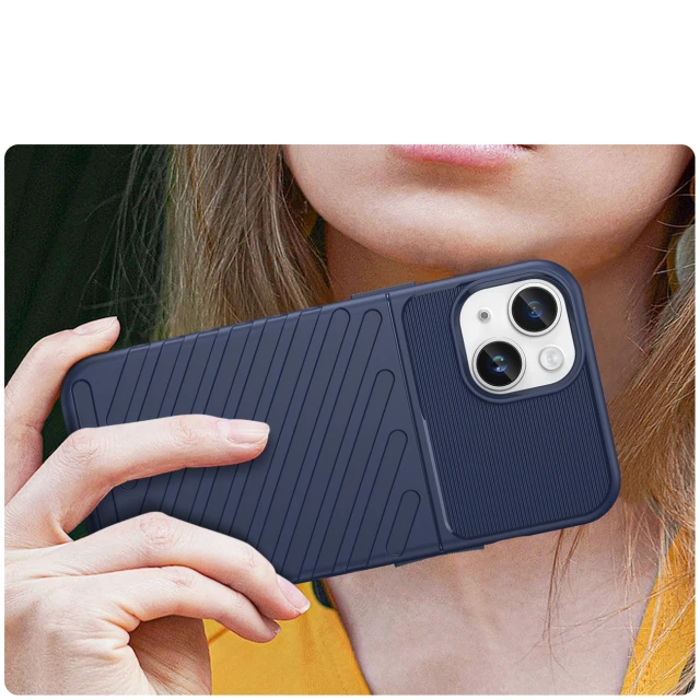 Чохол Hurtel Thunder Case для iPhone 14 Plus Blue (5907769349591)