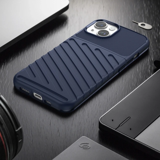 Чохол Hurtel Thunder Case для iPhone 14 Plus Blue (5907769349591)