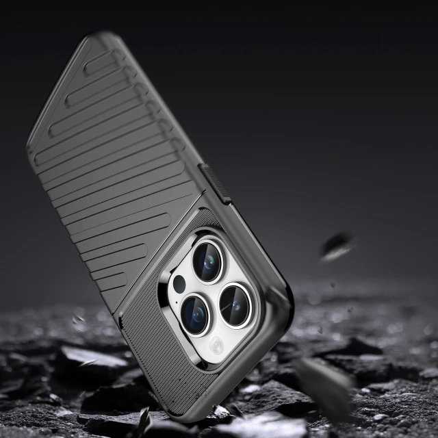 Чехол Hurtel Thunder Case для iPhone 14 Pro Black (5907769349607)