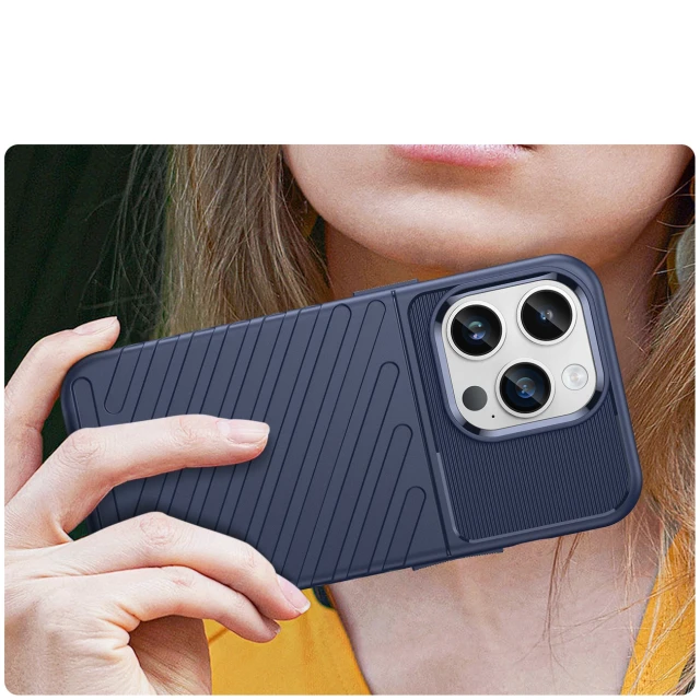 Чохол Hurtel Thunder Case для iPhone 14 Pro Blue (5907769349614)