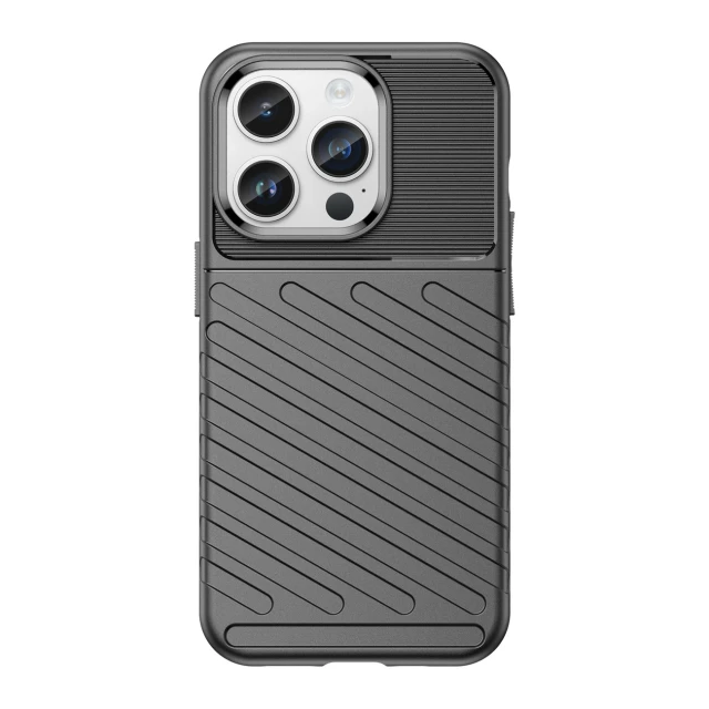 Чохол Hurtel Thunder Case для iPhone 14 Pro Max Black (5907769349621)