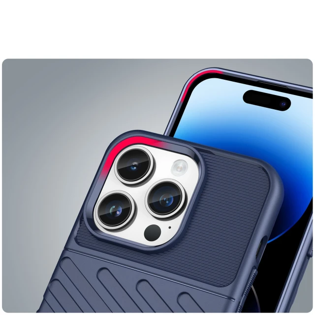 Чохол Hurtel Thunder Case для iPhone 14 Pro Max Blue (5907769349638)