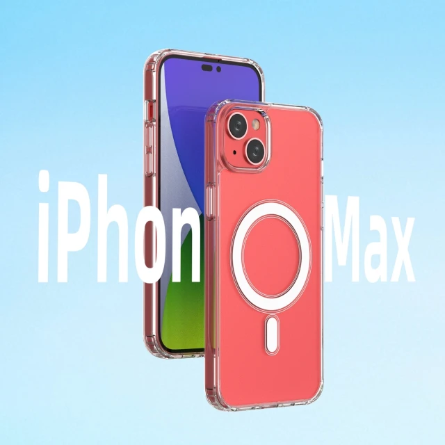 Чехол Hurtel Magnetic Case для iPhone 14 Plus Clear (5907769349652)